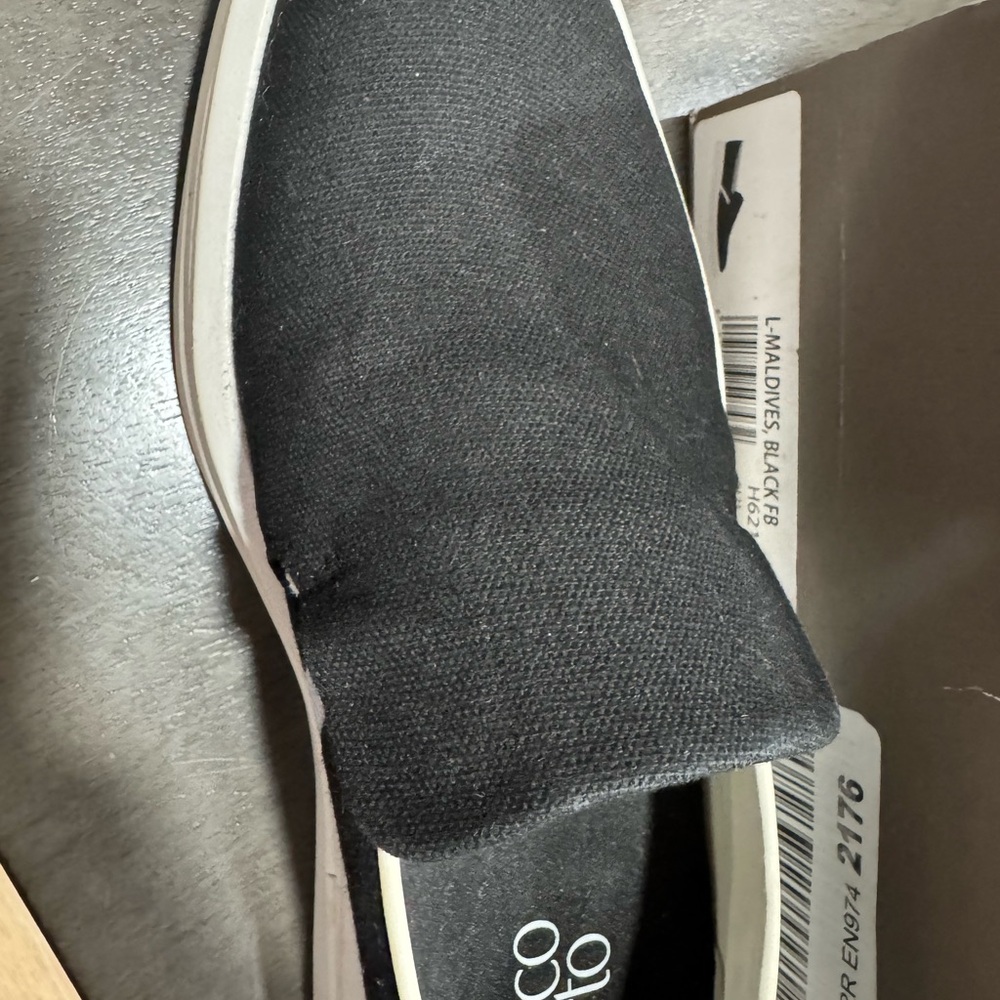 Men's Black Slip-On Shoes